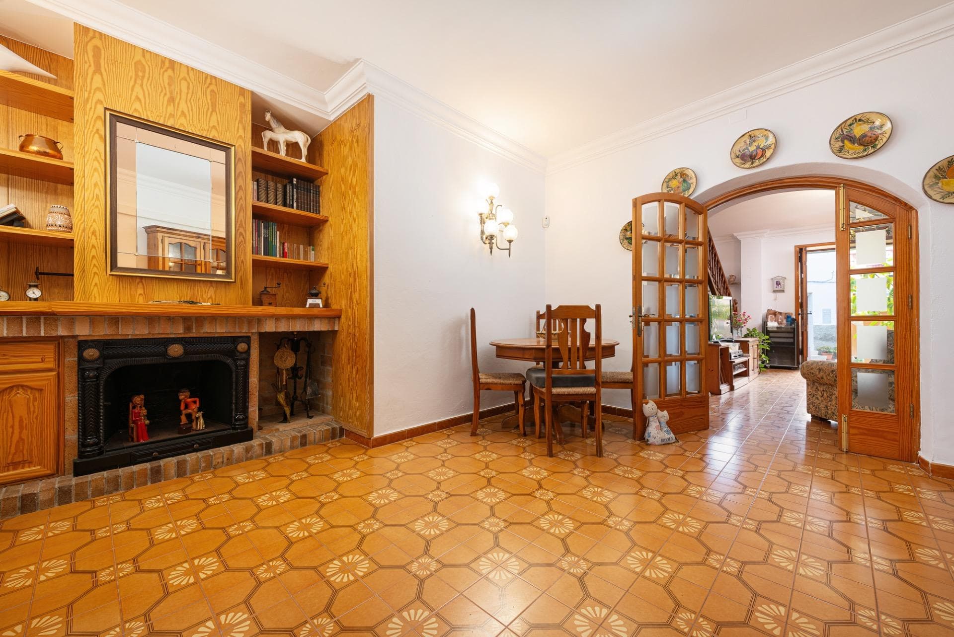 Encantadora casa de pueblo con terraza en el corazón del casco histórico de Alcudia